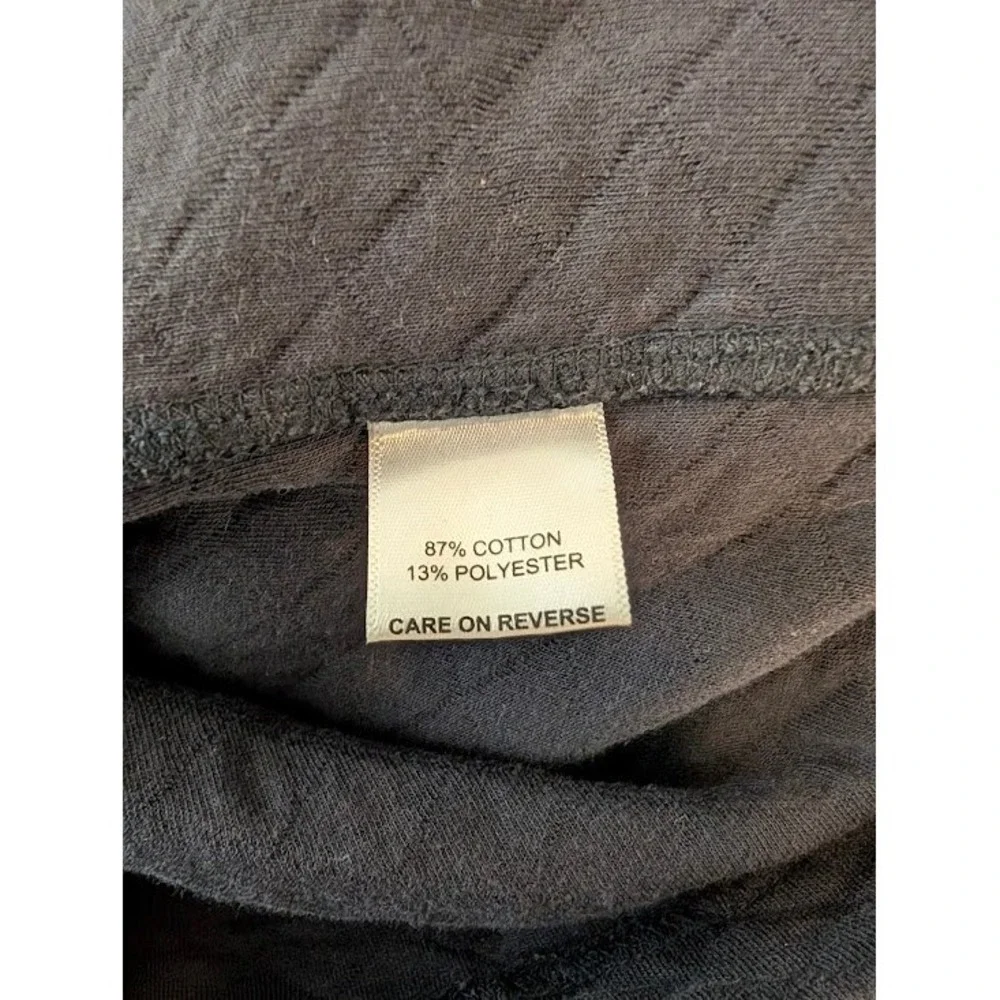 Billy Reid Quilted Full Zip Jacket Mens SMALL Blue w/ Brown Elbow Patches